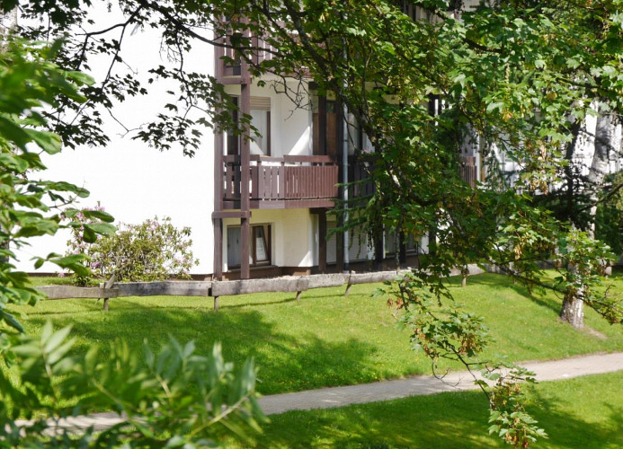 Fewo Nelly am Kurpark - Balkon