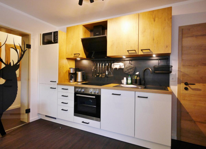 Upland Apartments/Fewo Waldgeist - Küche