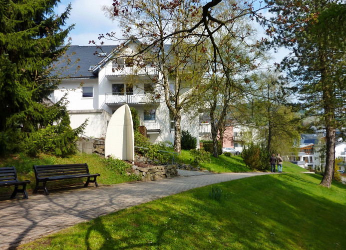 Ferienwohnungen am Kurpark - Haus 28d Seitenansicht