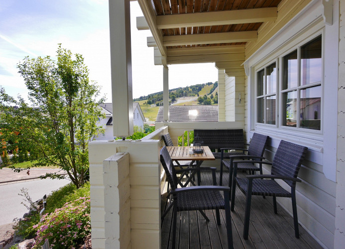 FerienBlockhaus - Veranda