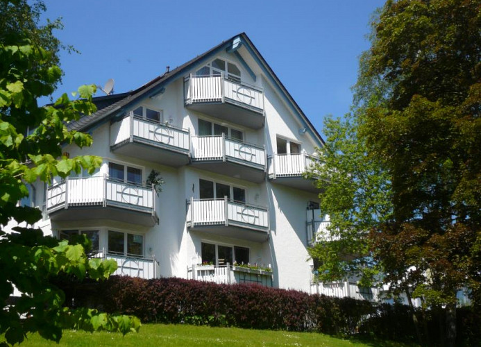 Fewo am Kurpark; Fewo G**** - Balkon 2.OG links