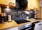 Upland Apartments/Fewo Waldgeist - Küche mit gutem Equipement