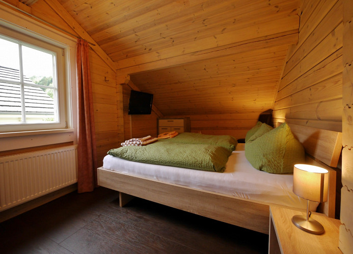 Ferienblockhaus Schlafzimmer OG