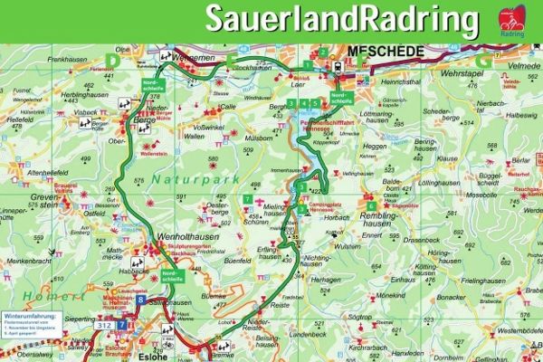 SAUERLAND-RADRING - NORDSCHLEIFE HENNESEE