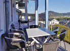 Balkon mit E-Grill  - Fewo Traumblick am Sonnenlift****
