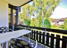 Fewo Nelly am Kurpark - Balkon
