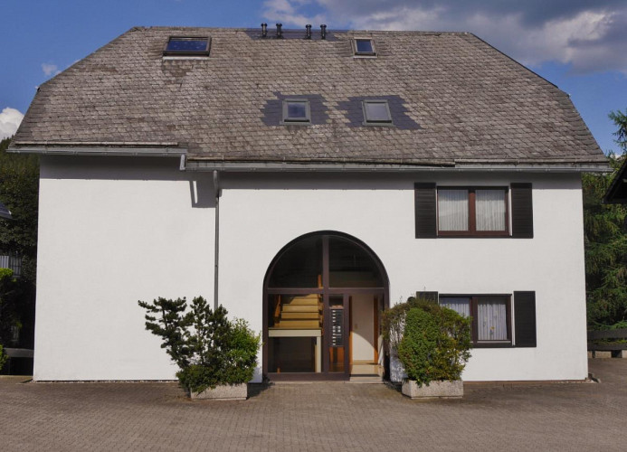 Fewo Nelly am Kurpark - Hauseingang 