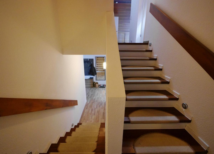 Fewo Diemelgarten**** - Treppe ins Obergeschoss