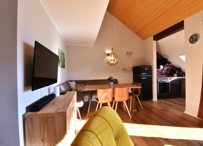 Fewo Blumes Bergfrieden - Essbereich