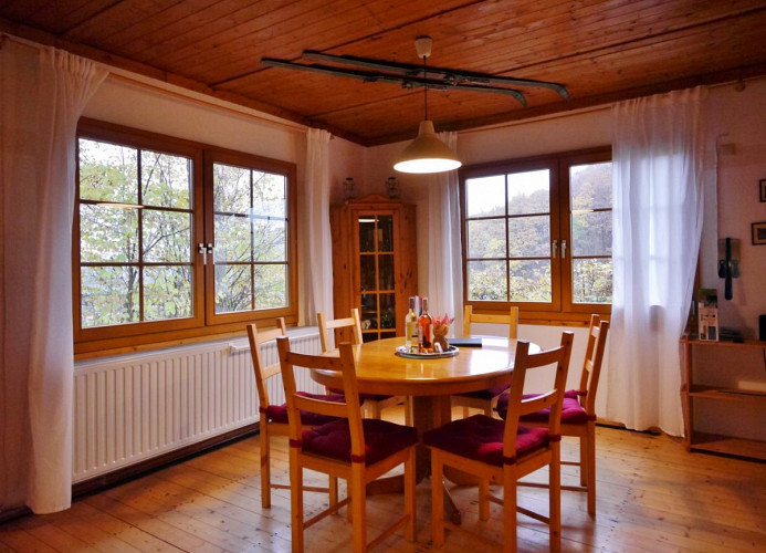 Haus Schönblick - Essbereich mit Aussicht