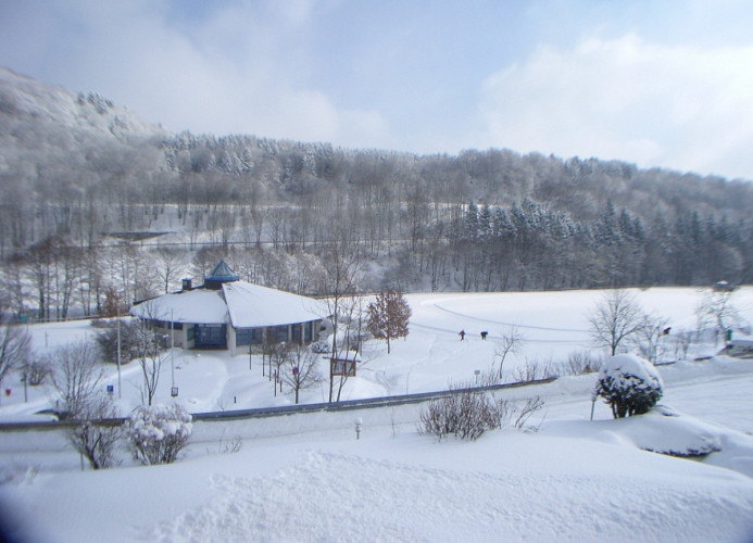 Apartments Sonnenschein**** -  Winteraussicht auf den Stryckpark