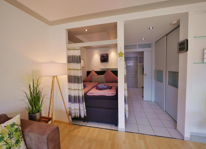 Schlafbereich - Appartement Gänseblümchen***