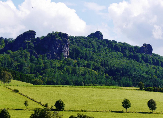 Bruchhausen-Steine - nur 5km von der Hammerhütte entfernt