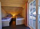Ferienblockhaus Wohn-Schlafzimmer OG